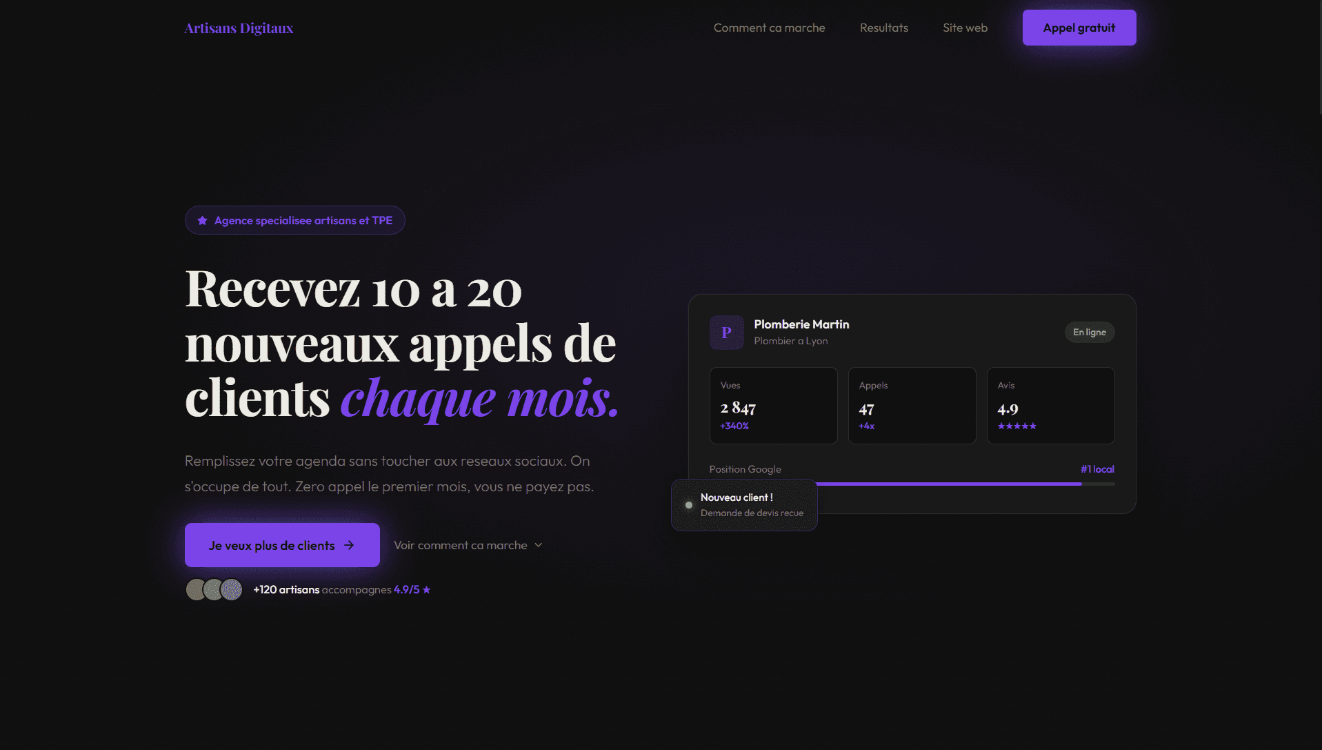 Artisans Digitaux - Agence digitale